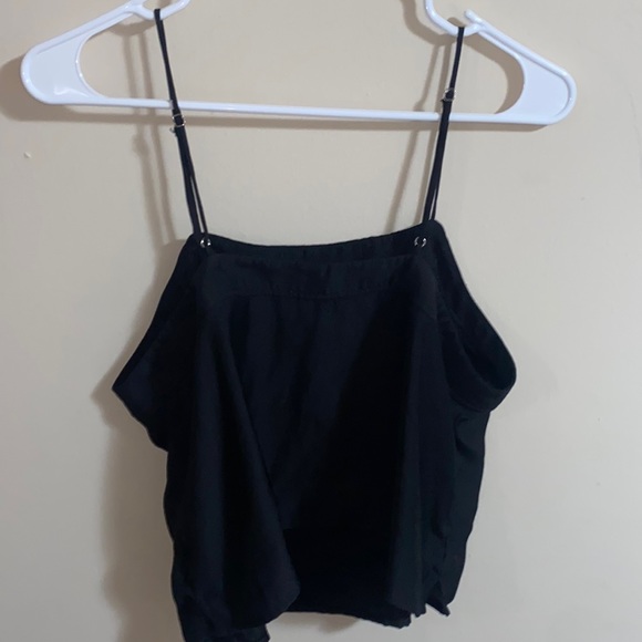 Large black crop top! - Picture 2 of 2